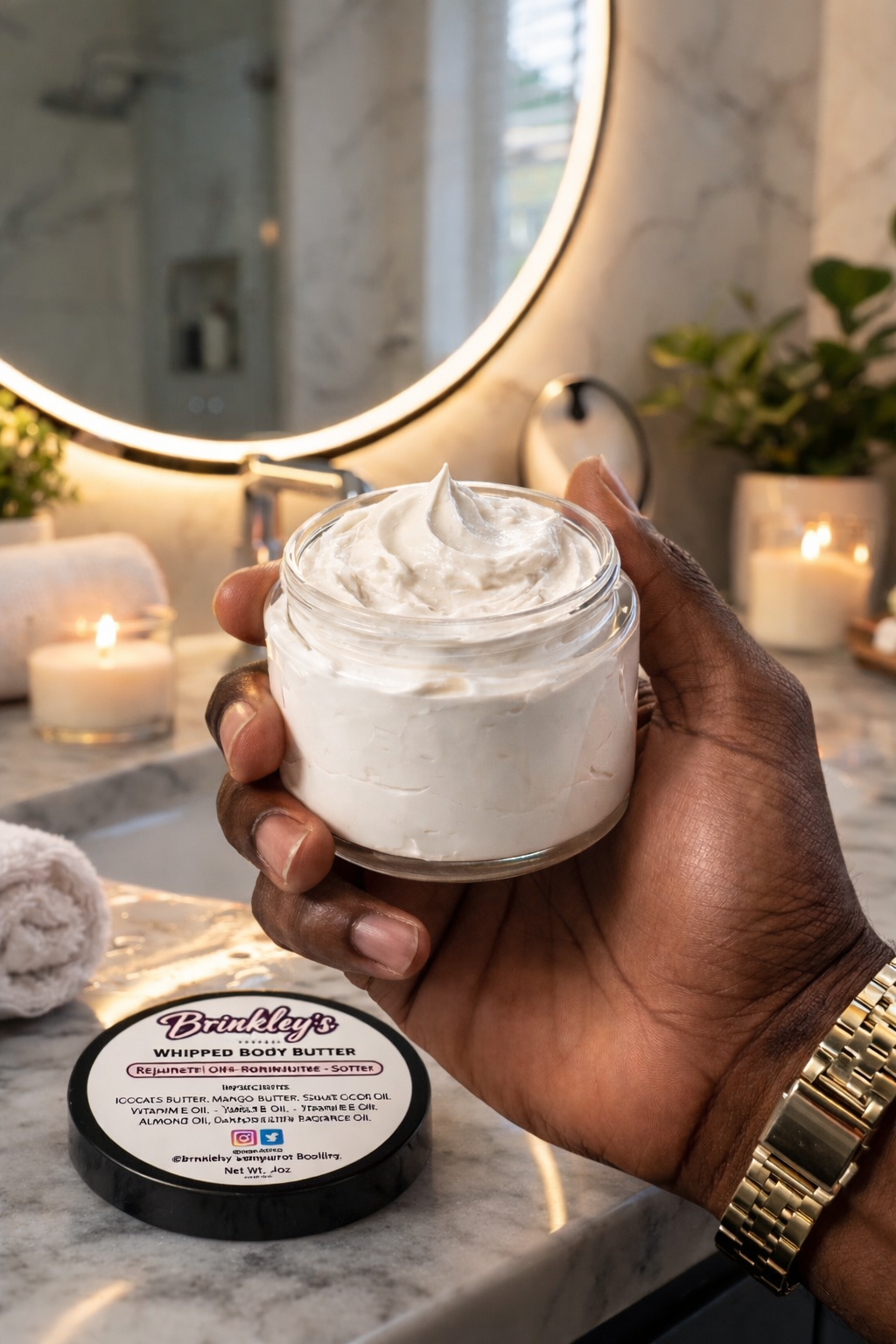 Brinkley’s Whipped Body Butter For Men